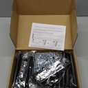 HOME EDIT Black Cabinet Handles 3 Inch Hole Spacing Stainless Steel Drawer Pulls for Cabinets, Dresser, Bathroom 30 Pack