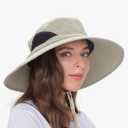 EINSKEY Wide Brim Sun Hat, UPF 50+ UV Protection Waterproof Packable Bucket Hat for Men & Women, Fishing Hiking Beach Garden One Size