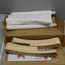 Wall-Mounted 50cm Cat Climbing Frame, Sisal Scratch Post with Ladder, Hammock & Indoor Cat House(Hammock 1)