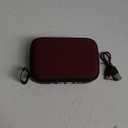 Acoustix Mini Bluetooth Speaker Wireless Portable Stereo Audio, Hands-Free, Burgundy