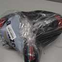 Extra Oversized Bike Seat Cushion for Peloton Bike & Bike+, Comfort Bicycle Seat Replacement for Men Women, Wide Bike Saddle Compatible with Peloton Accessories, Exercise, Electric, Cruiser Bikes (Red)