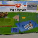 Kaytee Pet-N-Playpen with Mat for Pet Rabbits, Guinea Pigs, Ferrets or Other Small Animals