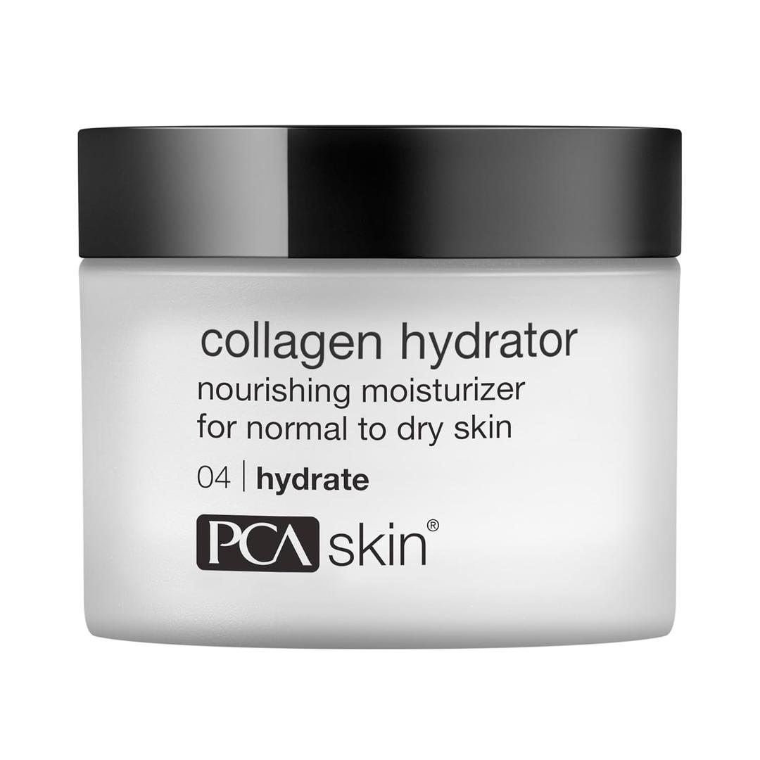 PCA SKIN Hydrating Collagen Cream for Face, Collagen Hydrator Night Cream, Hydrates and Firms Dry Mature Skin, Made with Shea Butter, Olive Fruit Oil, and Sweet Almond Fruit Extract