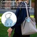 1pc Silicone Little Ouchies Pain Fidget - Cactus Pain Stim Tool for Adults, Spiky Grippie Keychain, Hard Spiky Sensory Toy for Anxiety Relief and Focus Enhancement (Blue)