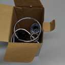 Maestri House Rechargeable Milk Frother with Stand, LunaFro Handheld Electric Foam Maker Waterproof Detachable Stainless Steel Whisk Drink Mixer Foamer for Lattes, Cappuccino (Black)