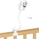 Flexible Baby Monitor Mount for Infant Optics DXR-8 and DXR-8 PRO, Also Compatible with The Nanit Pro Smart Baby Monitor & Flex Stand