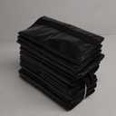 Extra Large Moving Bags with Zippers & Carrying Handles, Heavy-Duty Storage Tote for Space Saving Moving Storage, Fold Flat, Alternative to Box and Bin - 12 Pack, Black (12 Pack-24 Gal)