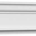 Endurathane Holmdel Crosshead, 38" Bottom Width x 39 1/2" Top Width x 4 5/8"H x 1 1/8"P, Factory Primed