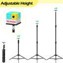 Tripod Stand for Nex Playground Console, Perfect for Nex Playground Game System for Kids & Families, Adjustable Height Stable Holder for Viedo Games in Indoor & Outdoor