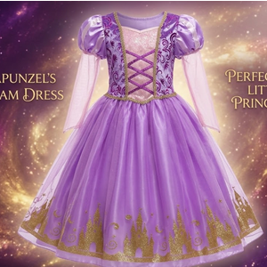 Little Girls Princess Mermaid Costume for Girls Dress Up with Accessory for Christmas Birthday Party Supplies