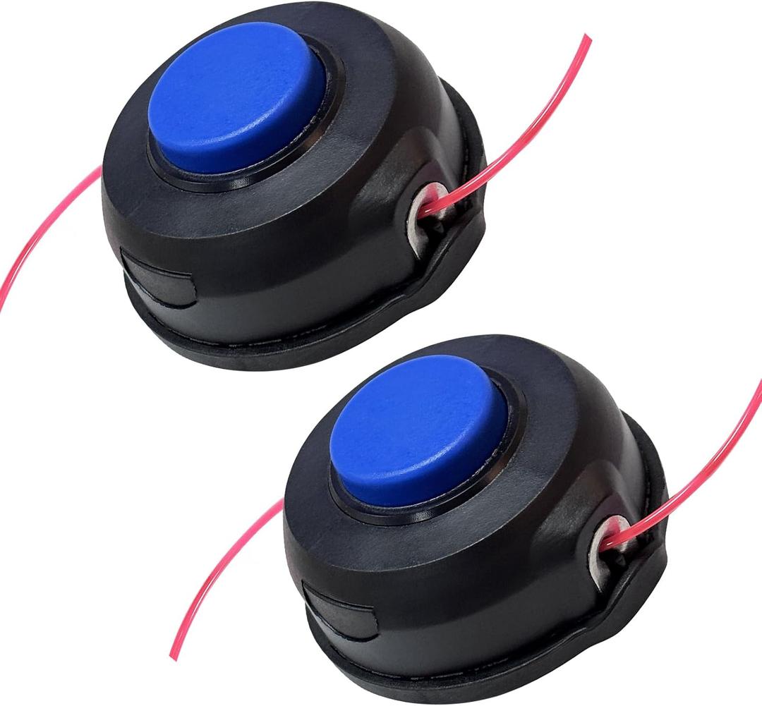 T25B String Trimmer Head for Husqvarna 220iL 320iL, T25B Trimmer Heads Replacement for Husqvarna 16-Inch Straight Shaft Electric Weed Eater, Model 320iL | M8 LH * 1.25 | 2Pack |