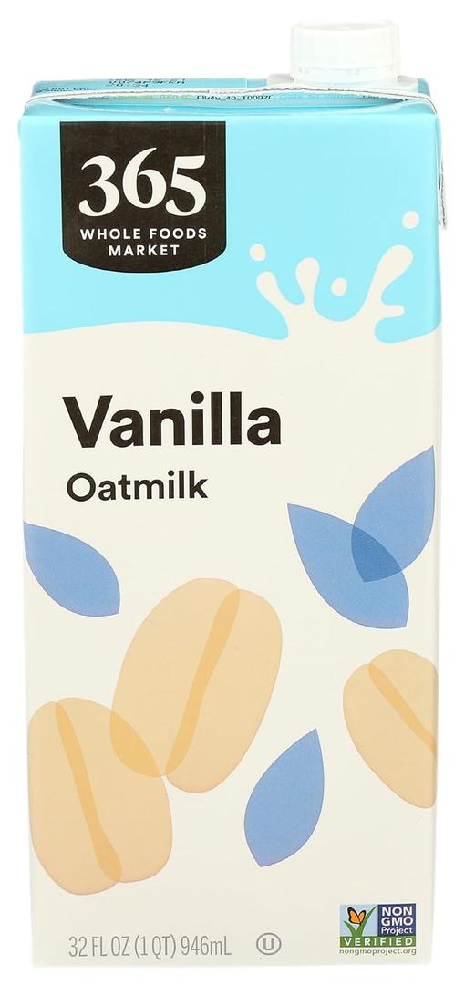 365 by Whole Foods Market, Vanilla Oatmilk, 32 Fl Oz, BBD Nov/14/26