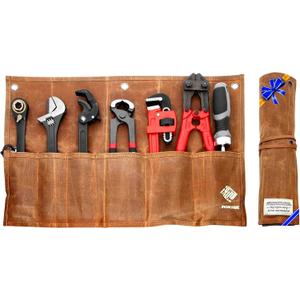 Tool Pouch, Roll-Up Storage Bag for Hand Tools & Wrenches