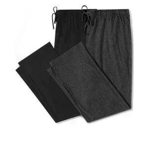 U2SKIIN 2 Pack Mens Pajama Pants Soft, Lightweight Lounge Pant with Pockets Sleep Pj Bottoms for Men size XL