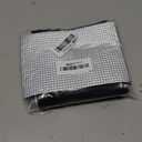Reusable Lunch Bag - Cute Canvas Tote with Handle and Drawstring Closure for Work, Picnic, Travel (black)