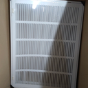 HVAC Premium 25 x 18 Duct Opening Steel Return Air Filter Grille, for 1-inch Filter, Removable Door, Flat Stamped HVAC Vent Cover Grille, Outer Dimensions 27.5 x 20.5