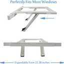 Qualward Air Conditioner Support Bracket, AC Bracket for Window No Drilling Heavy Duty, Up to 200 lbs