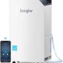4500 Sq.Ft Most Efficient Energy Star, Max 80Pint/D (Standard 52Pint/D) Smart Compressor Dehumidifier with Drain Hose, WiFi/APP, Intelligent Humidistat, for Basement, Home, Bedroom, Bathroom(White)