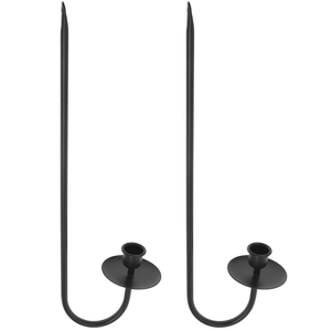 Metal Wall Candle Sconce Holder Set of 2 Wall Mount Candle 16.5 in