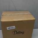 DELLING Serving Bowls Set, 43 Oz Soup and Cereal Bowls, Pasta Bowls-White Large Salad Bowls for Kitchen, Salad,Cereal, Snack Kitchen, Ceramic Bowl Set of 6