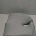 C CUSHION LAB Patented Pressure Relief Seat Cushion for Long Sitting Hours on Office/Home Chair, Car, Wheelchair - Extra-Dense Memory Foam for Hip, Tailbone, Coccyx, Sciatica - Light Grey (Gray)