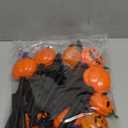 Retisee 10 Pcs Halloween Pumpkin Solar Lights Stakes Pumpkin Pathway Lights Outdoor Halloween Decoration Outdoor for Lawn Party Yard Garden Decoration