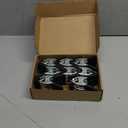 Honeydak 24 Pcs 4" Spring Clamps 1.5" Jaw Opening Metal Spring Clamps Heavy Duty Clips Strong for Woodworking Backdrop Photography Furniture Crafts (Black)