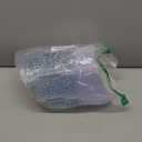 Prestee 102 Clear Plastic Plates Disposable - 6.25-inch Heavy Duty Hard Plastic Clear Plates for Party - Elegant Round Cake, Dessert, Salad, Appetizer, Dinner - Plate for Holiday Parties