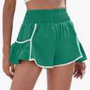 BMJL Womens High Waisted Shorts Athletic Running Shorts Workout Gym Quick Dry Flowy Shorts with Pockets Medium