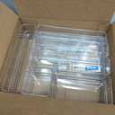 STORi SimpleSort 10-Piece Stackable Clear Drawer Organizer Set | Multi-size Trays | Makeup Vanity Storage Bins and Office Desk Drawer Dividers | Made in USA