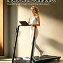 Walking Pad Handle Bar Only with Tablet Holder & Hooks, 43.3in Support Stand for Under Desk Treadmill, 23.6in Wide, Professional Carbon Steel Handlebar for Home Office, Easy Setup