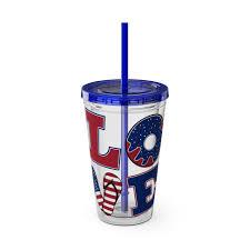 Luum Glo&Go Led 18 Oz Tumbler Flag