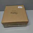 DELLING 10 Inch White Dinner Plates Set of 6, Porcelain Round Plates - Microwave, Dishwasher & Oven Safe - Chip Resistant Ceramic Plates for Everyday Dining, Party, Family Meals