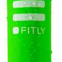 FITLY Soft Flask - Shrink As You Drink Soft Water Bottle for Hydration Pack - Folding Water Bottle Ideal for Running, Hiking, Cycling, Climbing & Rigorous Activity