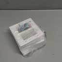 2-Gang Screwless Decora Wall Plate Cover Double Switch Outlet Electrical Faceplate for Light Switch, Smart Switch, Receptacle, Dimmers, USB Outlet, GFCI, Child Safe Cover Plate, White (10-Pack)