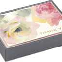 Hallmark Thank You Cards, Watercolor Flowers (10 Cards with Envelopes)