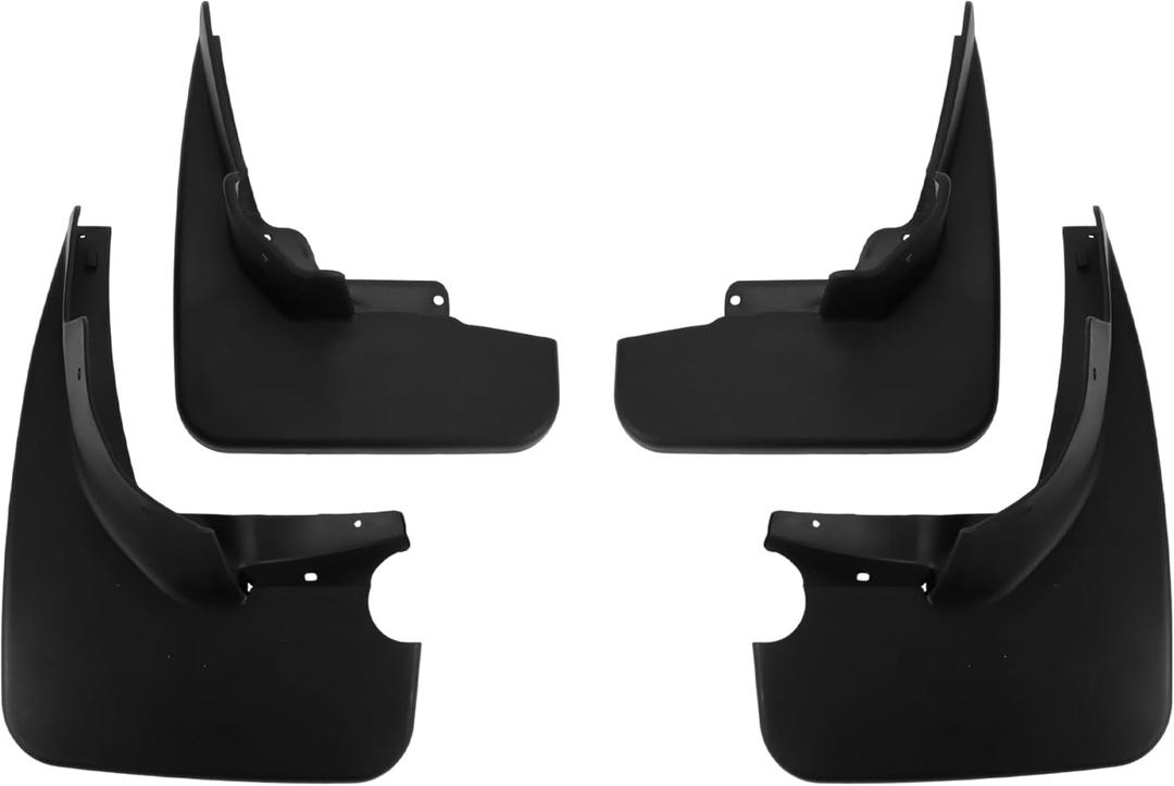 Mud Flaps Splash Guards W/Mount Accessories for Mercedes-Benz ML350/300 2007-2011 Front and Rear Mud Guards 1 Set