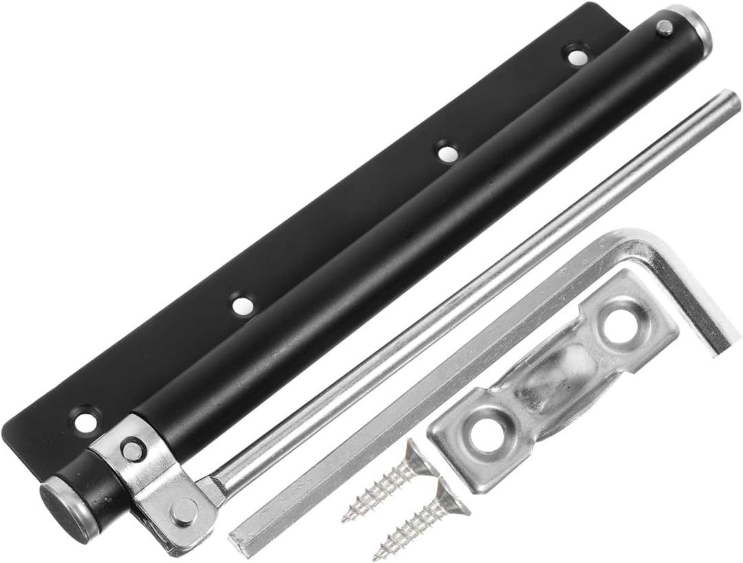 Didiseaon Automatic Silent Door Spring Closer for Outward Opening Iron and Wooden Doors Self-Closing Hinge with Rebound Function Rust-Resistant Metal Door Closer Easy Installation for Residential Use