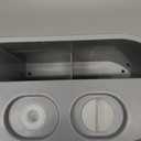 Toothbrush Holders Wall Mounted, Toothbrush Holder with Automatic Toothpaste Dispensers, 6 Brush Slots, 3 Magnetic Cups,1 Cosmetic Drawer Organizer and 1 Large Storage Tray