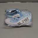 Toandon Kids Adorable Fashion High Top Casual Canvas Sneakers (Blue, size 3)