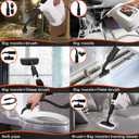 Steam Cleaner, Handheld Steamer for Cleaning, Multipurpose Pressurized Steam Cleaners for Home Use with Continuous Steam Lock, Unlimited Use Time and 11 Accessory Kit to Remove Grime