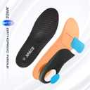 XPACS Mens Casual Orthopedic Work Shoes with Adjustable Straps, Non Slip Supportive Walking Sneakers for Ankle Pain, Ultralight Canvas Shoes for Outside and House Black, Size: 13