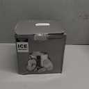 3L Stainless Steel Ice Bucket, Double Wall Insulated Ice Bucket with Lid, Drain Plate, Scoop, Tong for Parties Cocktail Bar