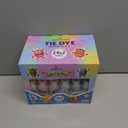 24 Colors Tie Dye Kit, Tie Dye Set for Kids, Pre-Filled Bottles, Non Toxic Permanent Fabric Dye Art Set, Easy DIY Fabric Art - Create Fun (24 Colors)