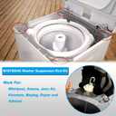 Upgraded W10780048 Washer Suspension Rod Kit with W10400895 Washer Suspension Springs Fits for Whirlpool Amana Maytag Washing Machines