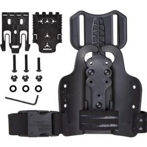 Drop Flex Adapter with Single Strap Leg Platform for Gun Holsters, Adjustable Thigh Holster 6004, Drop Leg Panel