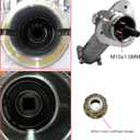 P021046670 Trimmer Gear Head Replacement for Echo SRM-225 SRM-225i SRM-2620 SRM-3020 SRM-225U SRM-266U SRM-280U String Trimmer/Brushcutter Weed Eater Brush Cutter Part No. P021008182