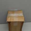 3 Pcs Rattan Bathroom Accessories Set Wicker Handwoven Trash Can Basket Waste Paper Basket Square Tissue Box Holder Toilet Vanity Tray for Kitchen Office Organizer Decorative(White)