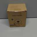 Compact Toilet Brush & Holder, Stainless Steel Handle, Space Saving for Storage, Deep Cleaning, Drip-Proof, Easy to Assemble, Nylon Bristles, White & Grey (1 Pack)