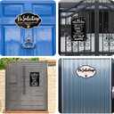 3Pcs No Soliciting Sign for Front Door, Wooden and Metal House Funny Humorous Do Not Knock or Ring Doorbell Sign